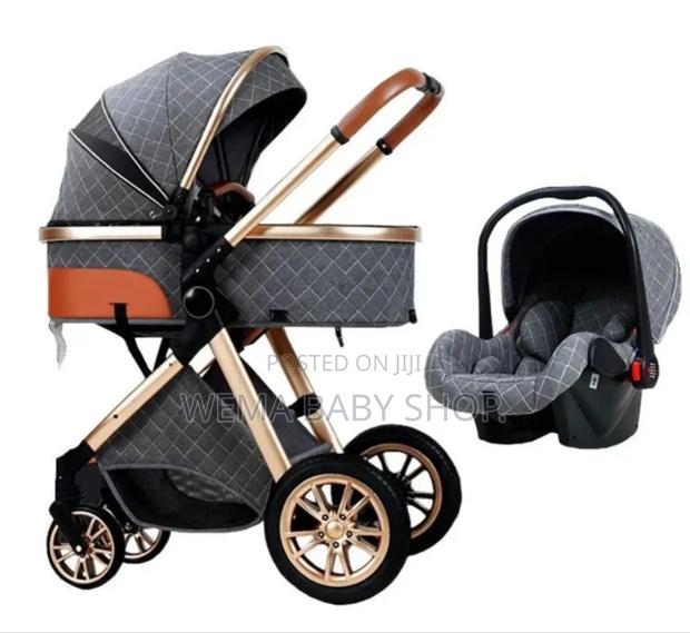 Portable Baby Stroller With Bassinet/Carry Cot - thumbnail 7