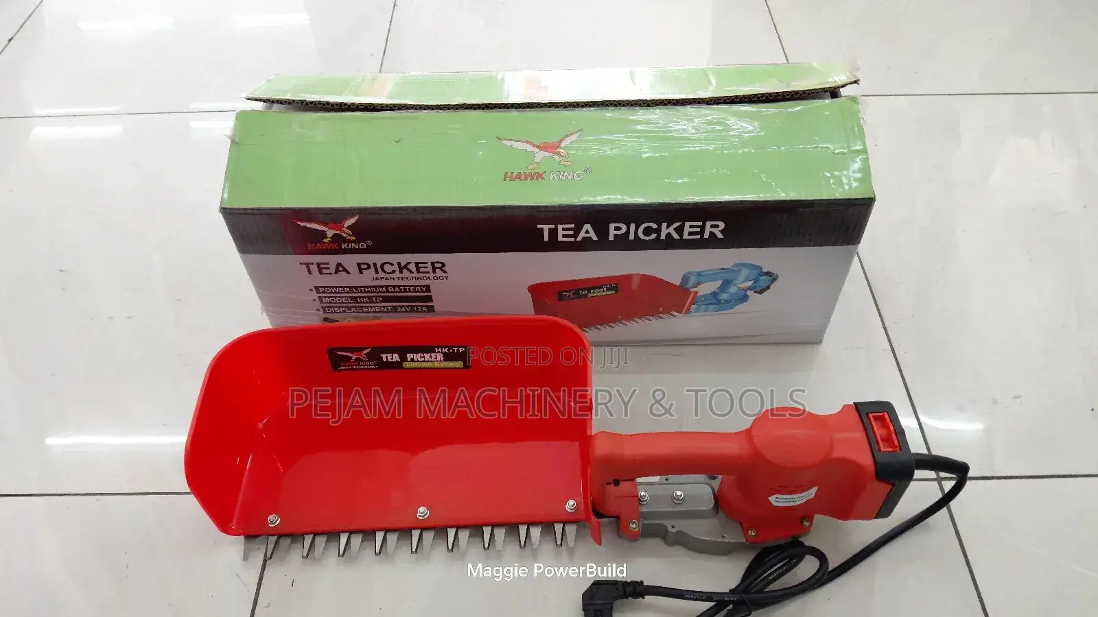 Hawking Electric Tea Leaves Plucker 24v 400w With 2 Batteries