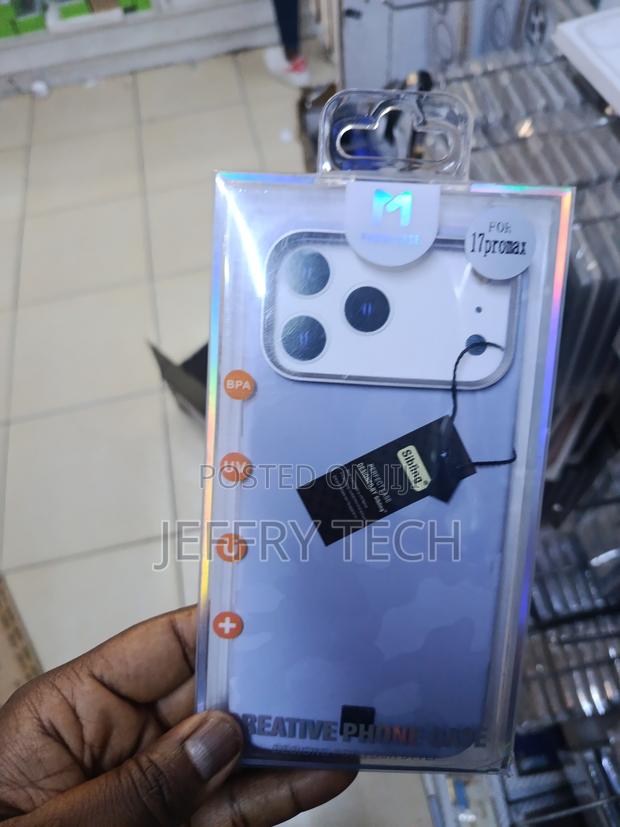 Linohybrid Silicone Sibling iPhone 17 Pro Max Case With Magclick - main view