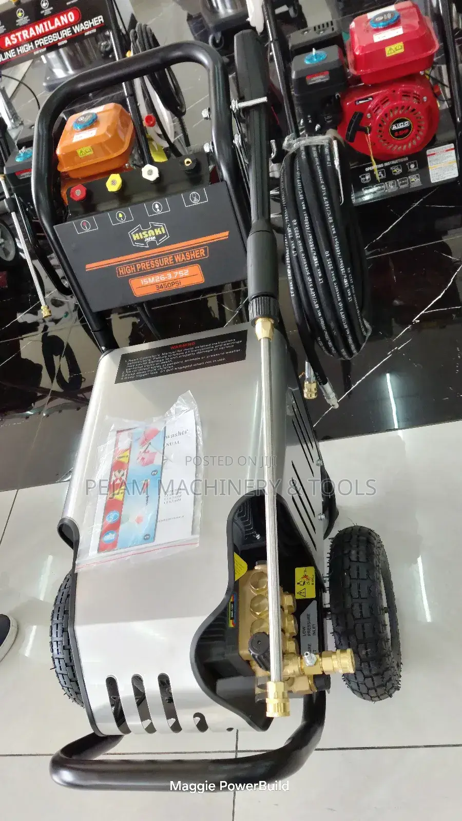 High-pressure Hisaki Japan 3450psi With 5hp Motor