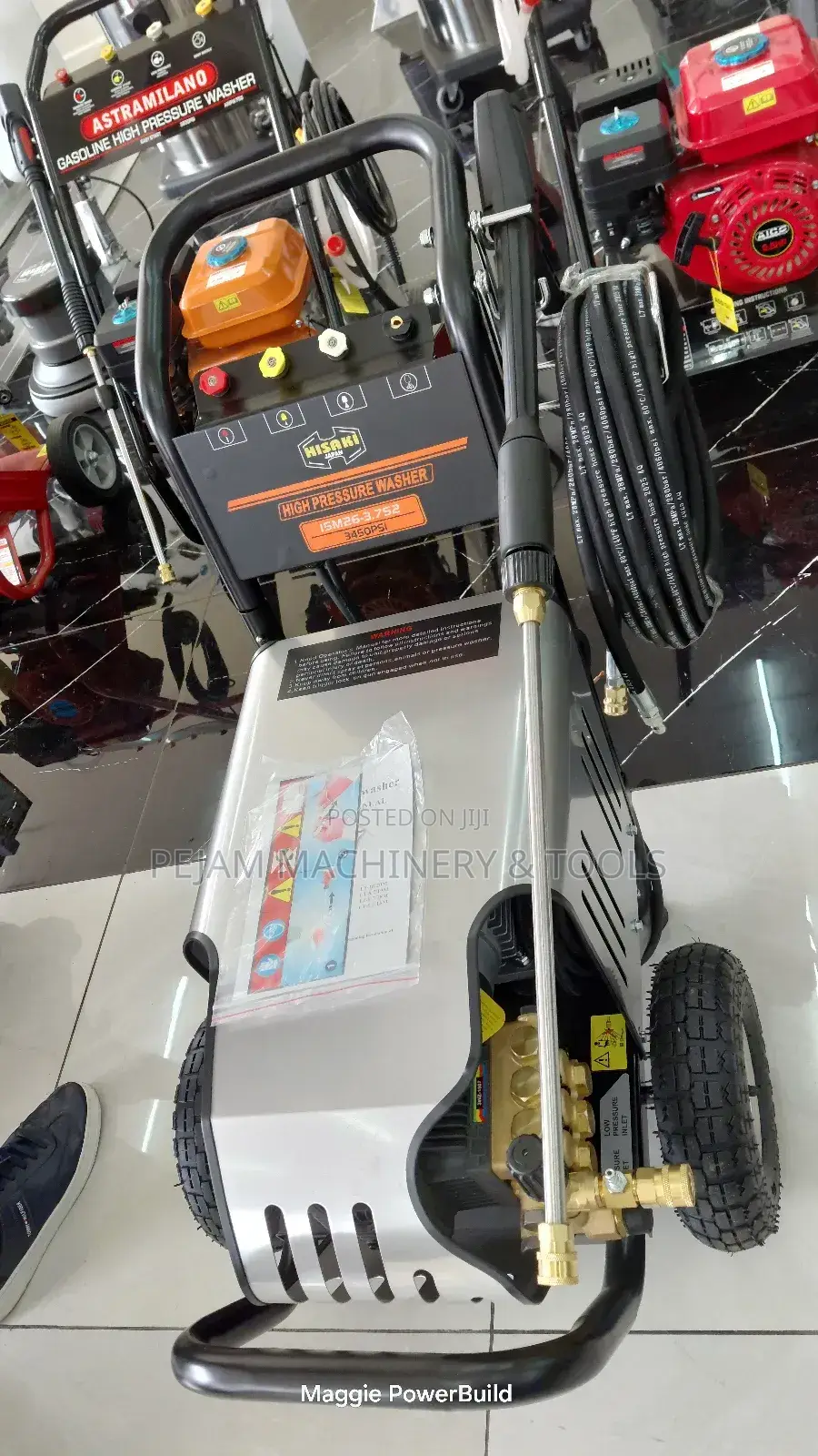 High-pressure Hisaki Japan 3450psi With 5hp Motor