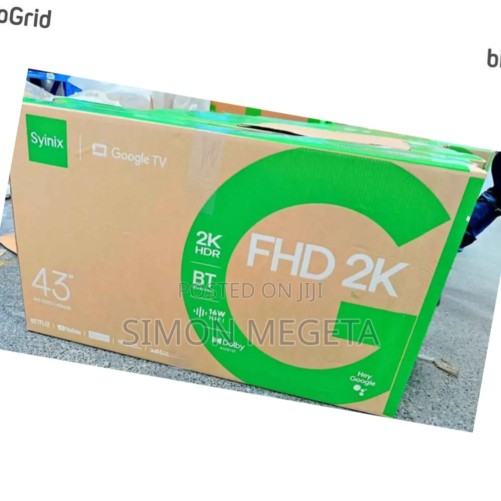 In Stock Synix 43 Inches Smart Tv