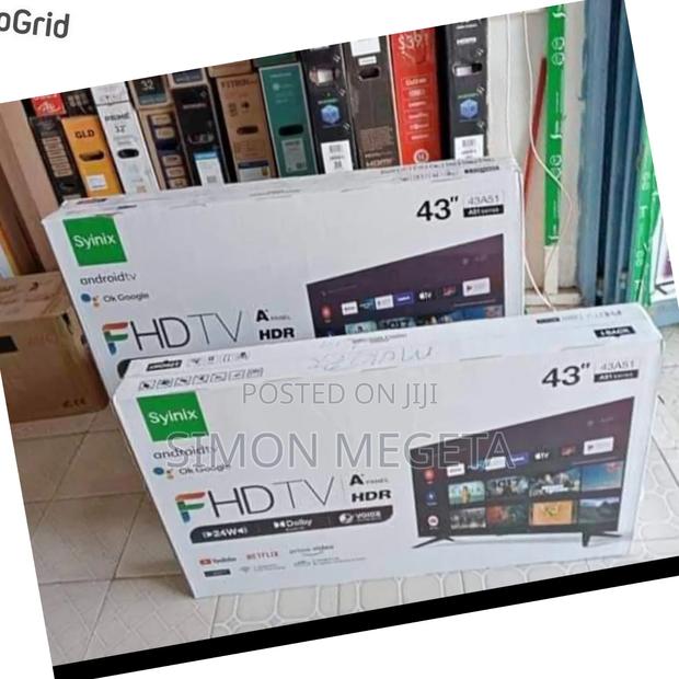 Restocked Synix 43 Inches Smart Tv