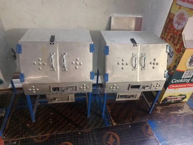 Locally Fabricated Charcoal Oven - main view