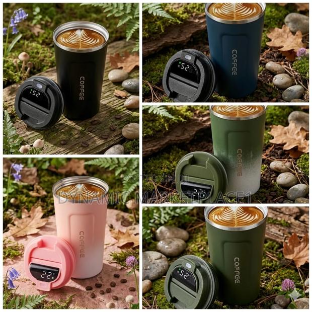 Temperature Display Coffee Tumbler