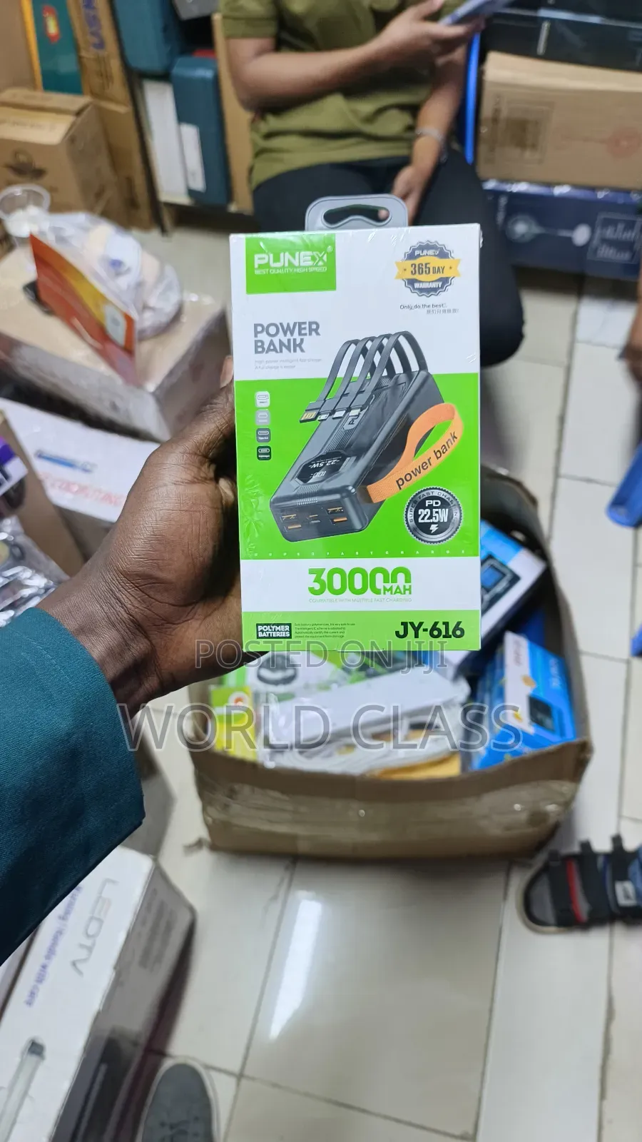 Punex Heavy Duty 30000mah Power Bank