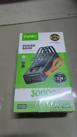 Punex Heavy Duty 30000mah Power Bank