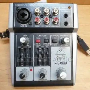 Behringer 302usb Premium 5-Input Mixer