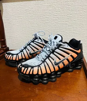 Nike Shox Tl 'white Black Mettalic'
