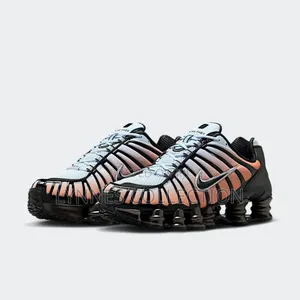 Nike Shox Tl 'white Black Mettalic'