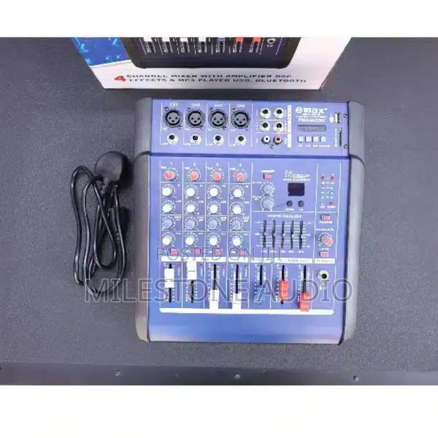 Max 4ch Powered Mixer