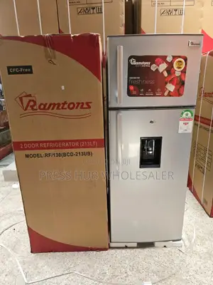 Ramtons 213l 2-Door Direct Cool Refrigerator