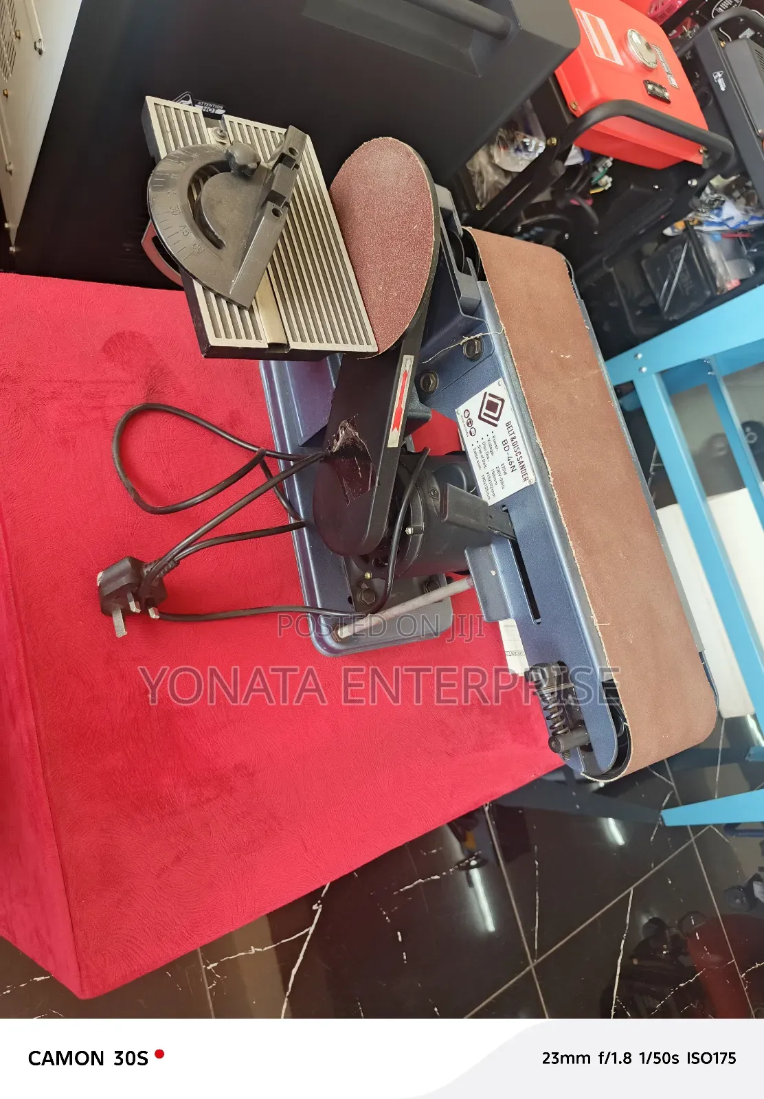 Workshop Belt and Disc Sander