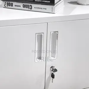 Steel Cabinet : 2-Locker Steel Office Cabinet