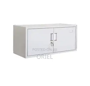 Steel Cabinet : 2-Locker Steel Office Cabinet