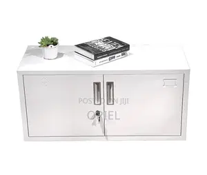 Steel Cabinet : 2-Locker Steel Office Cabinet