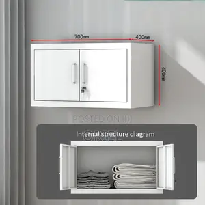 Steel Cabinet : 2-Locker Steel Office Cabinet
