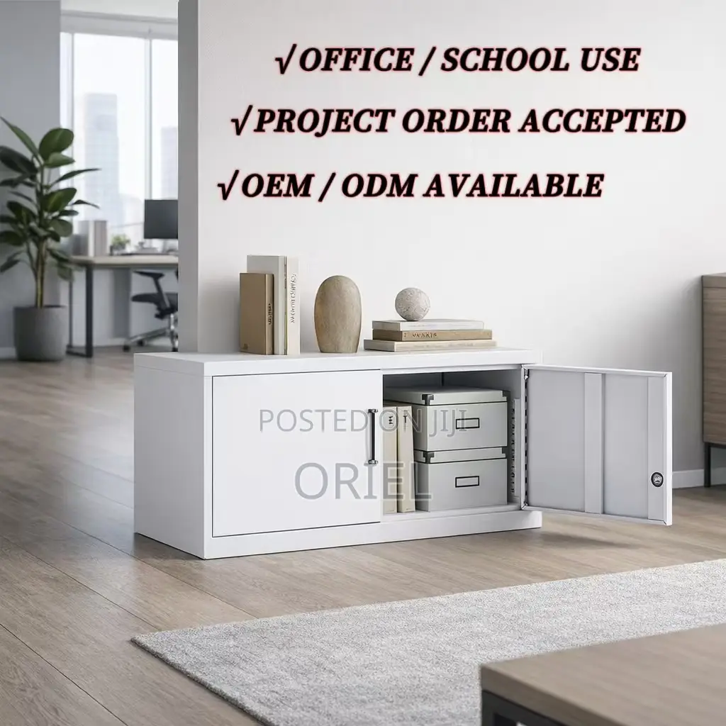 Steel Cabinet : 2-Locker Steel Office Cabinet