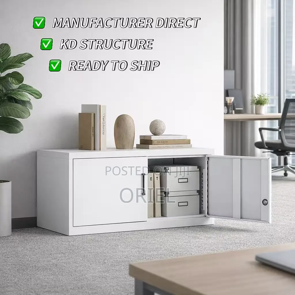 Steel Cabinet : 2-Locker Steel Office Cabinet