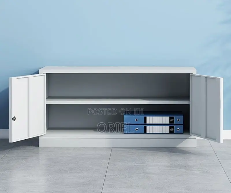 Steel Cabinet : 2-Locker Steel Office Cabinet
