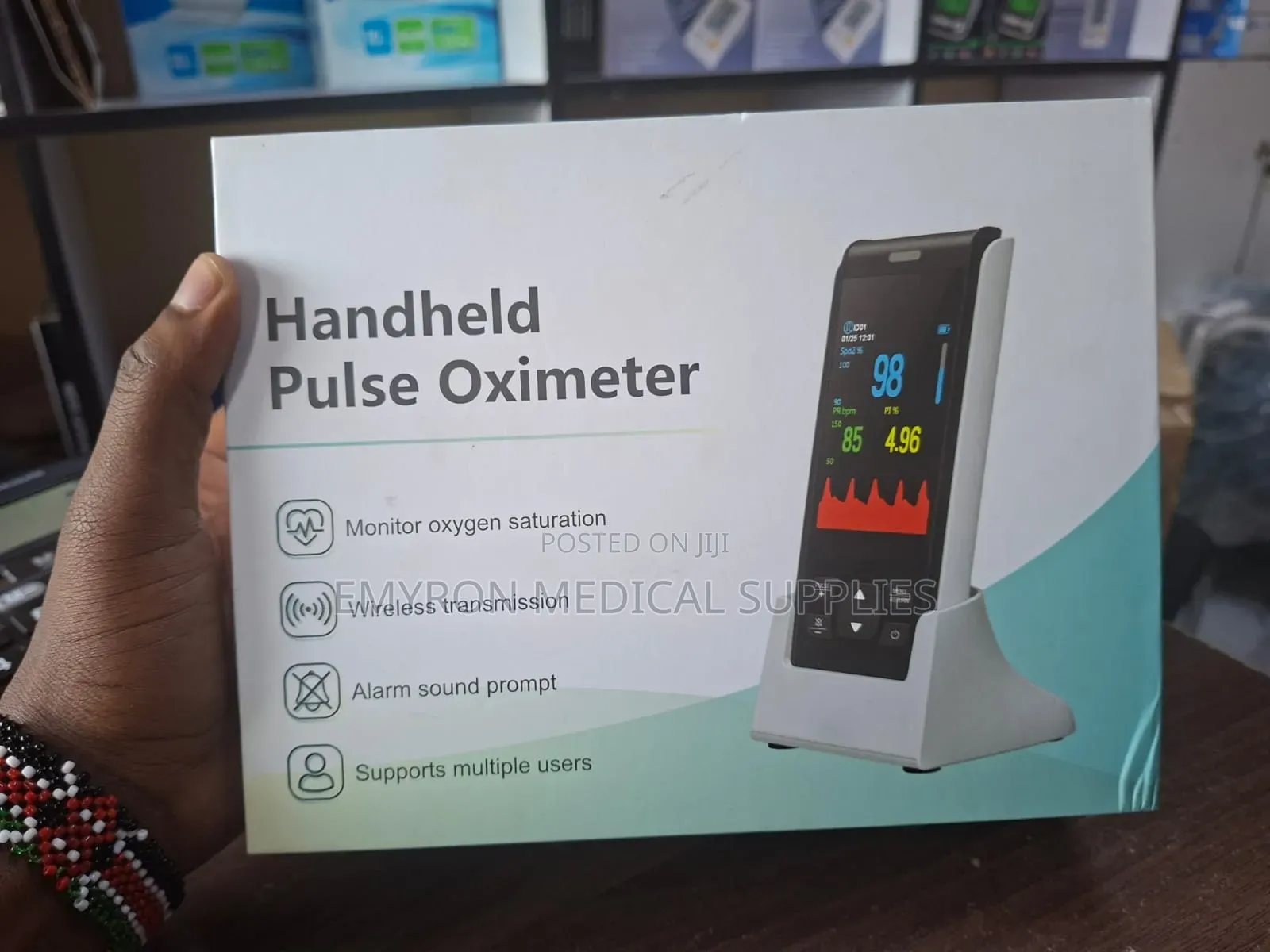 Rechargeable Handheld Pulse Oximeter