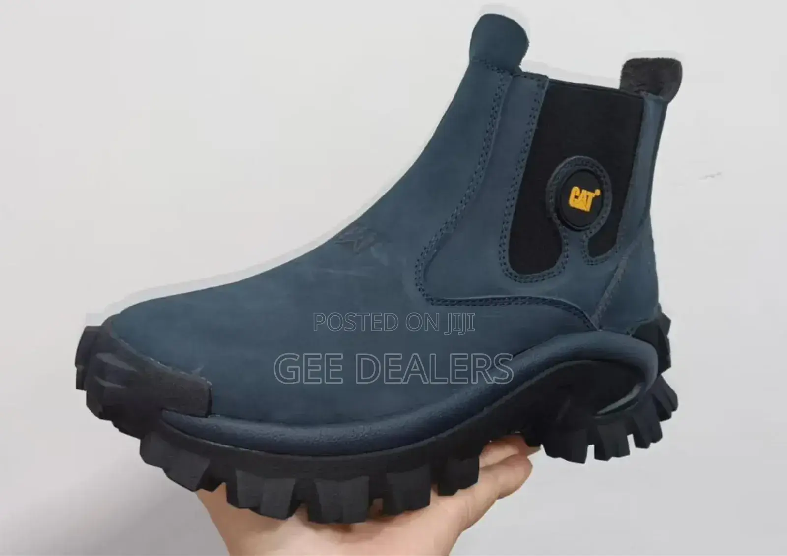 Ankle Boots Caterpillar Boots, Laceless Cat Boots