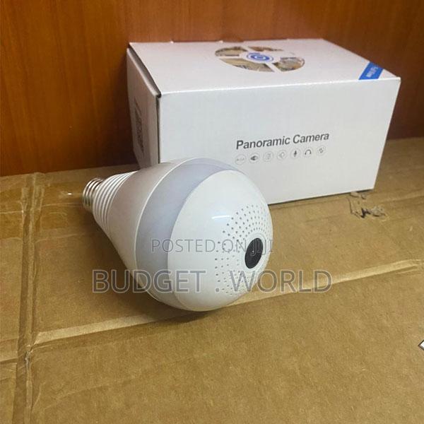 360° CCTV Bulb Camera – Perfect Indoor Monitoring