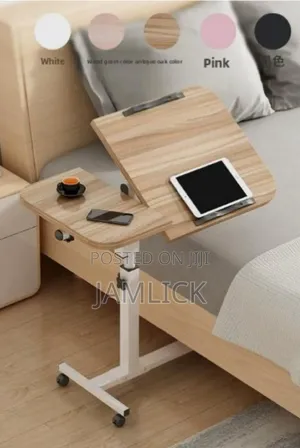 Adjustable Laptop Desk With Wheels - Cr