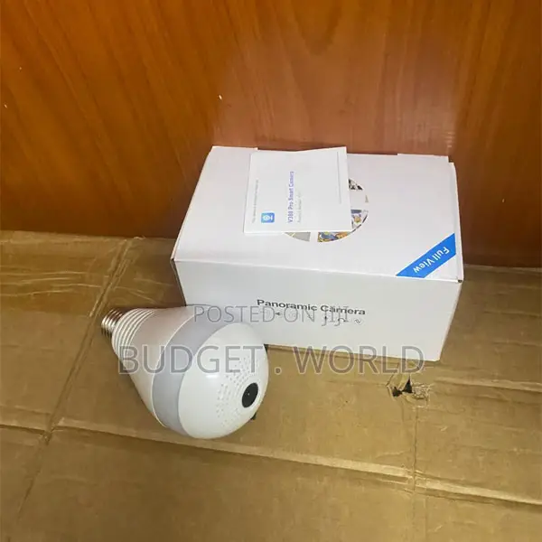 Wireless Panoramic Camera – No Blind Spots