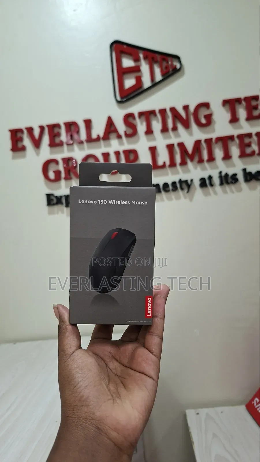 Lenovo 150 Wireless Mouse - Black - Gy51l52638