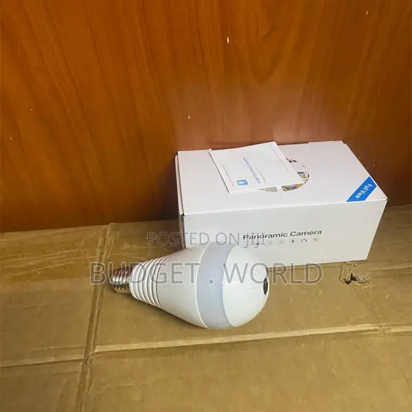 Hd Wifi CCTV Bulb Camera – Quick Setup in Minutes