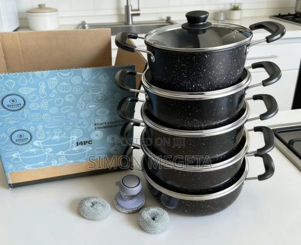 14 Pieces Non Stick Cookerware - main view