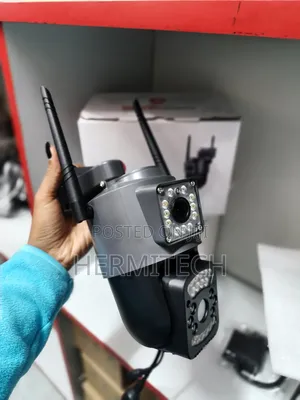 V380 Dual Lens 4g Camera Human Detection PTZ Waterproof Outdoor CCTV