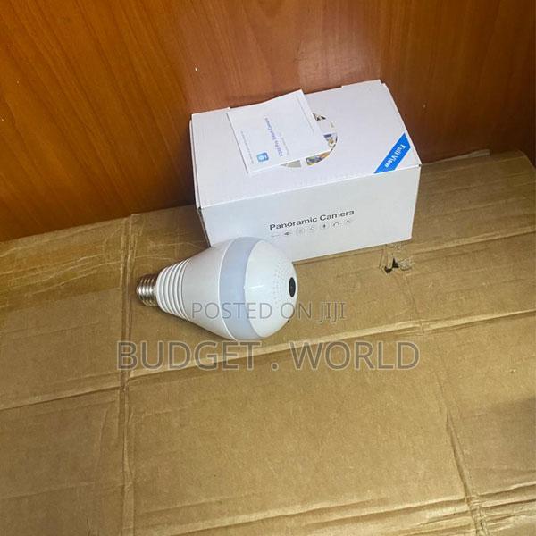 Affordable 360° CCTV Bulb Camera – Budget Friendly Security