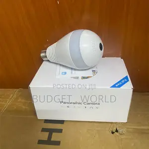 360° Smart Bulb Camera – Advanced Motion Detection