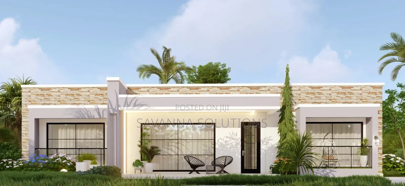 3 Bedroom Bungalow Design
