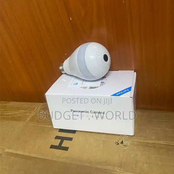 Wireless CCTV Camera Bulb – Wide Range Monitoring