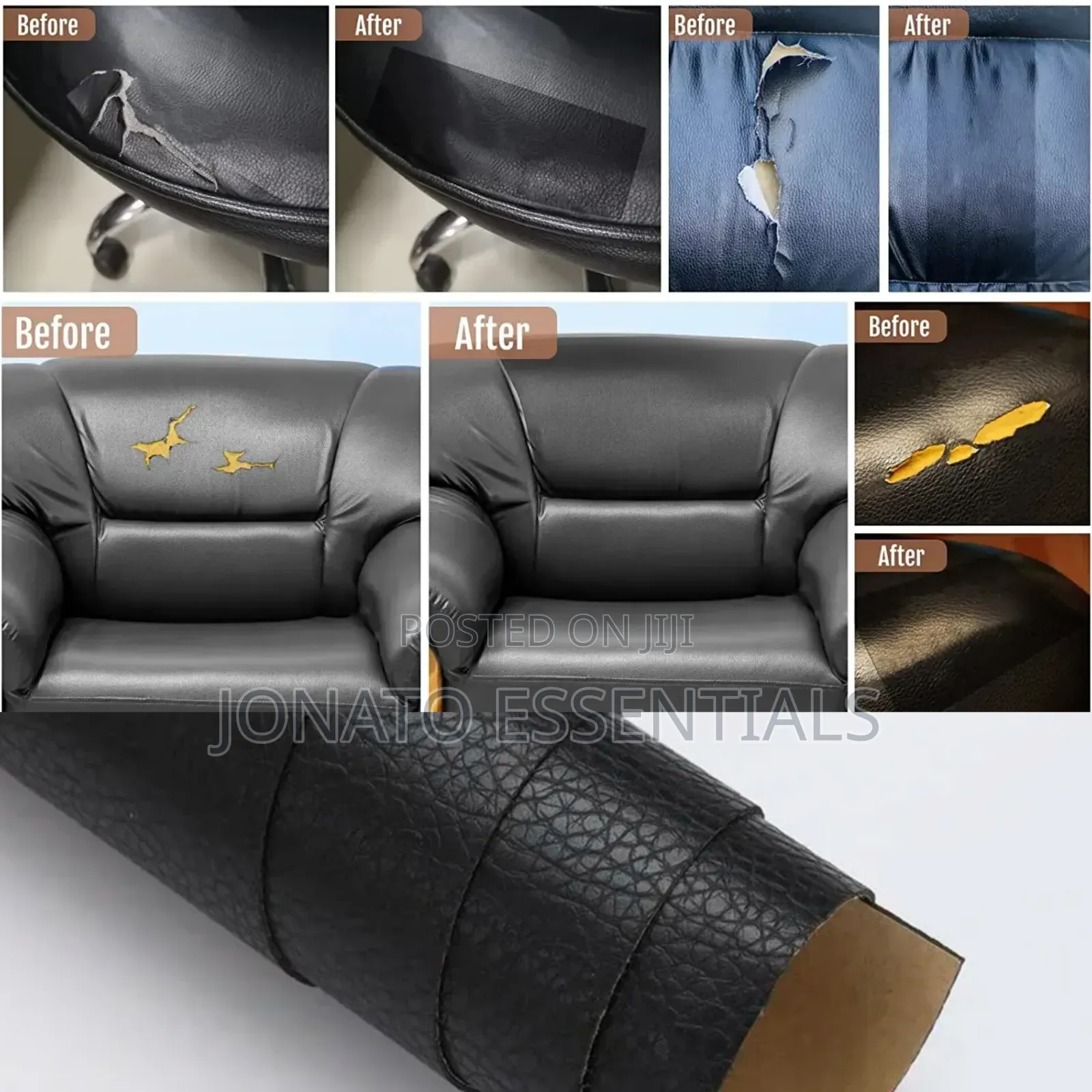 Self-Adhesive Leather Repair Patch Sticker for Sofa Car Seats
