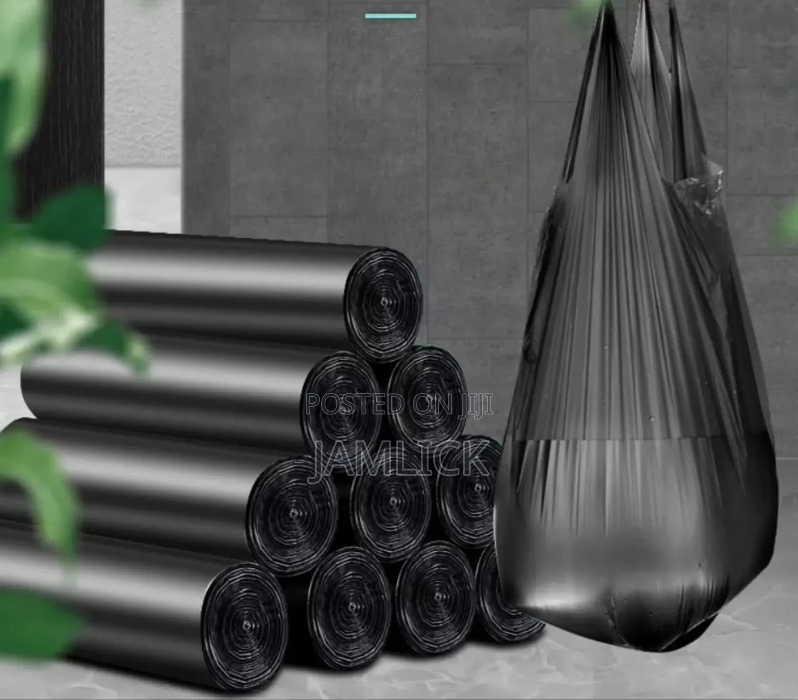 100 PCS Trash Bags - Cr