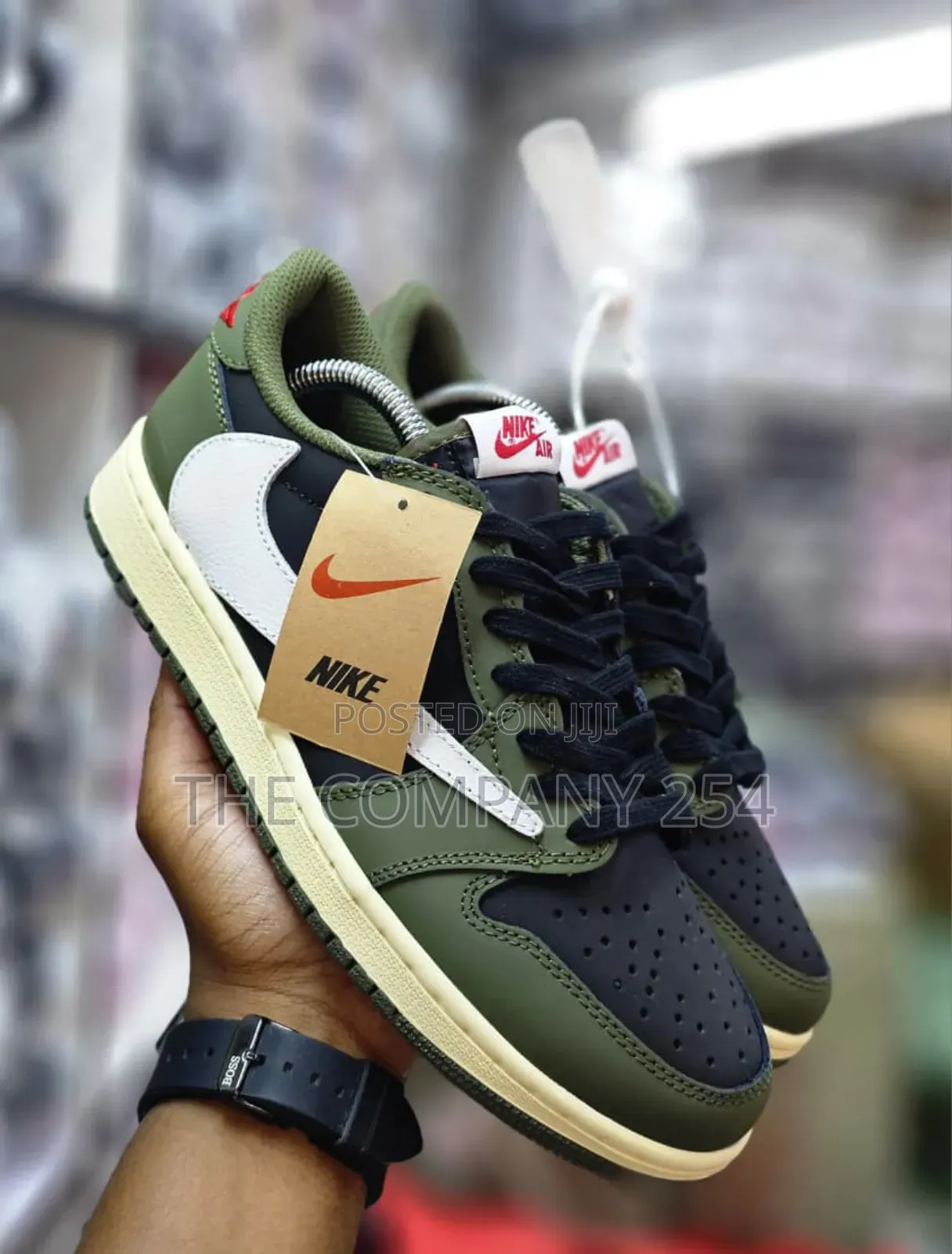 Quality Leather Casual Nike Air Jordan 1 Low Cut Sneakers Shoes
