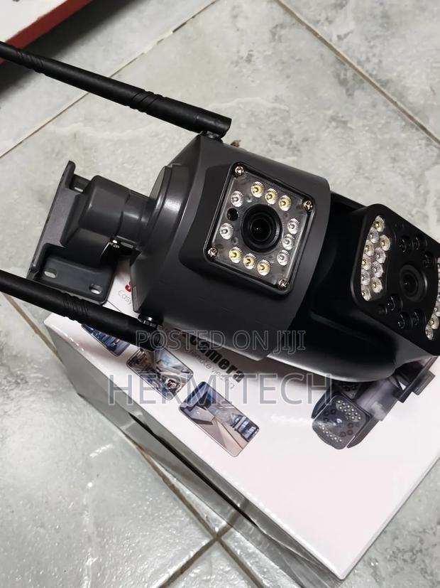 Smart Net PTZ Cameras With Two Lens Lighting for Night Vision