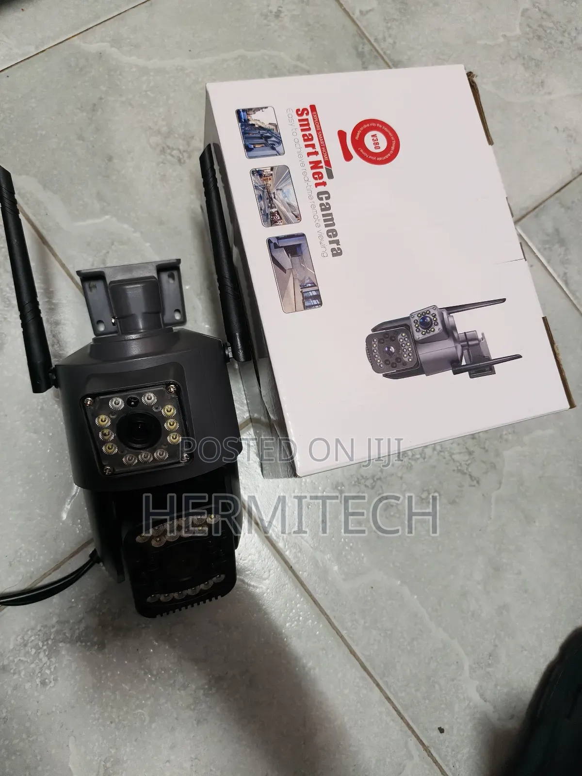 Smart Net PTZ Cameras With Two Lens Lighting for Night Vision