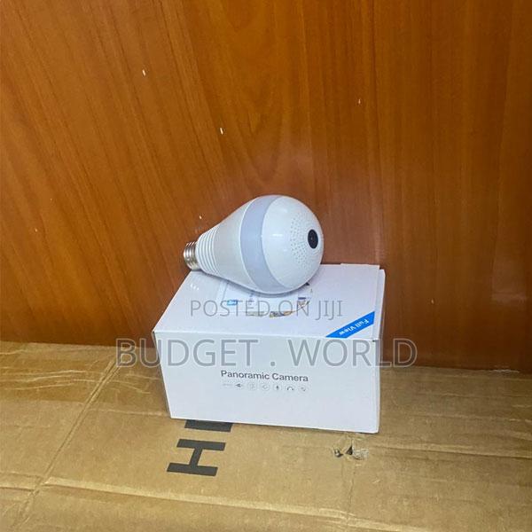 360° CCTV Bulb Camera – Ideal for Shops Offices