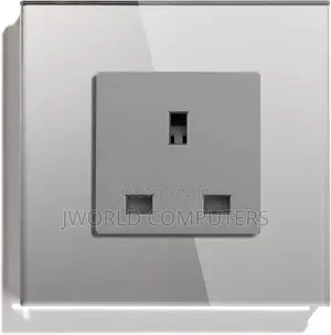 Powermax 13a 1gang Socket Metallic