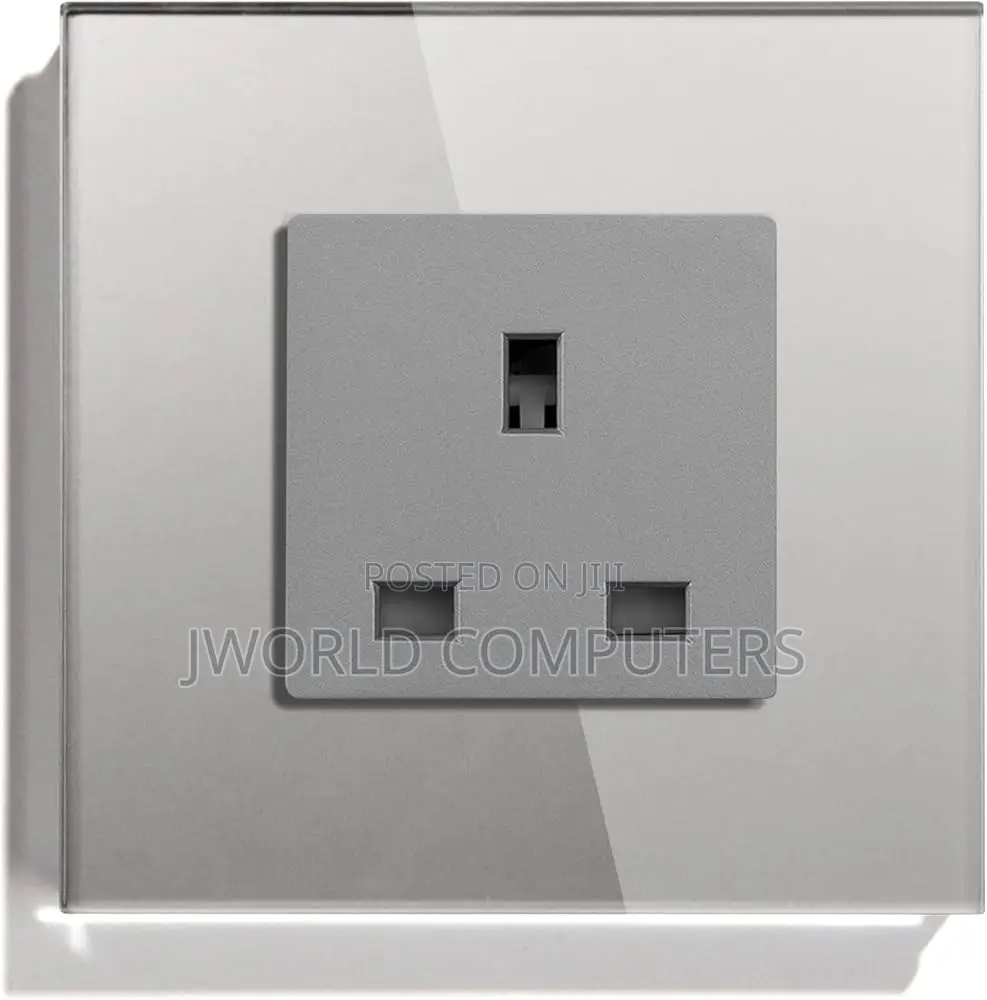 Powermax 13a 1gang Socket Metallic
