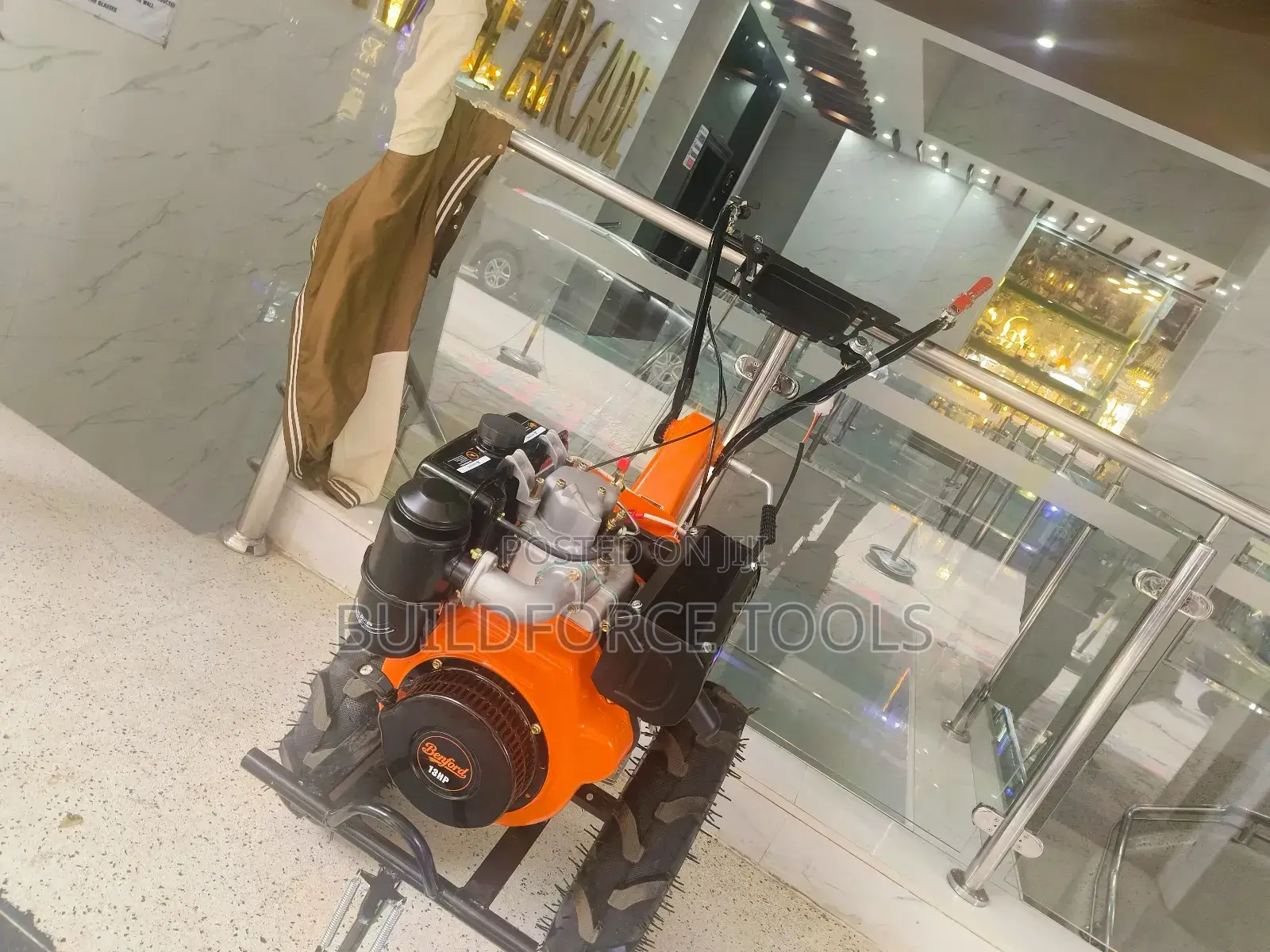 Powerful 13 Hp Diesel Engine Tiller