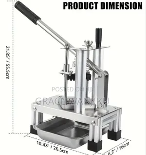 High Quality Good Helper Huanpu Heavy Duty Potato Chipper