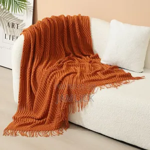 Nordic Style Sofa Throw Blanket - Cr