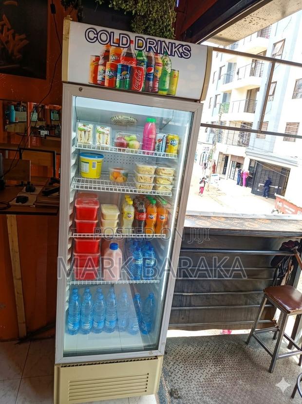Single Door Commercial Display Fridge - main view