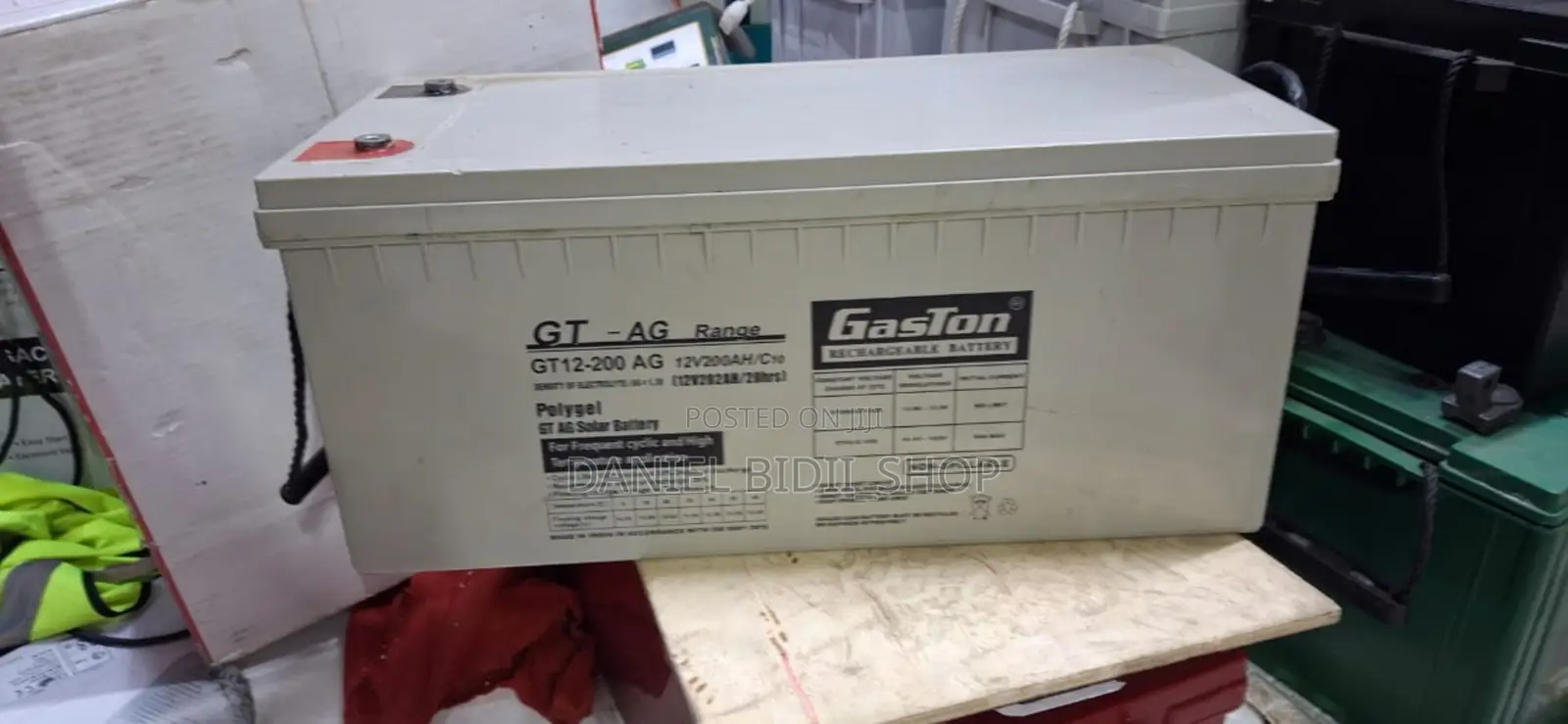 Gaston 200ah Solar Battery